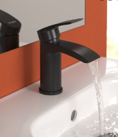 SONAS CORBY BLACK BASIN MIXER