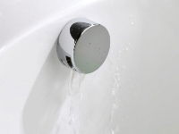 ROUND OVERFLOW BATH FILLER