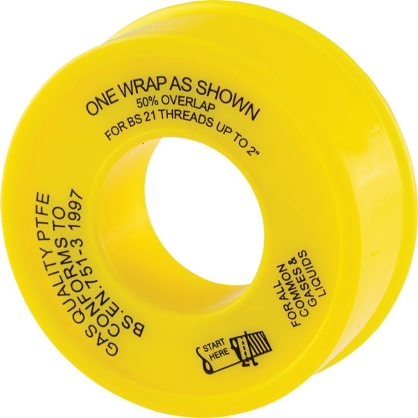 GAS PTFE TAPE (YELLOW)