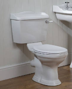 SONAS CAMBRIDGE LEVER WC C/W SOFT CLOSE SEAT