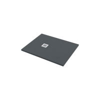 SOLISTONE ANTRACITE 800 X 1000 STONE EFFECT SHOWER TRAY