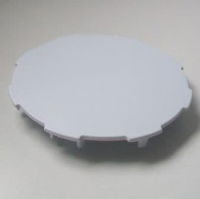 4" MCALPINE WHITE COVER PLATE