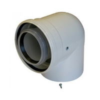 Greenstar 90 Degree Flue Elbow