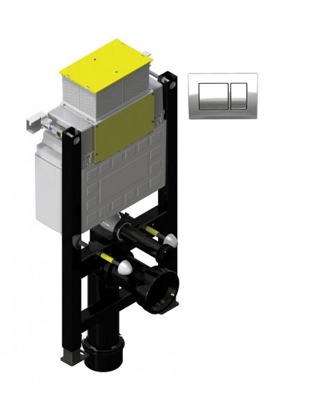 FASTFIX  FRAME FOR WALL HUNG WC RECT PLATE