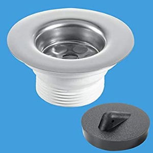 1.1/2" PVC SINK WASTE AND PLUG