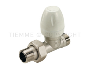 Thermostatic Option Straight Valve 1/2" x 16