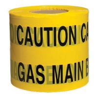 GAS MARKED TAPE  - UNDERGROUND  365M