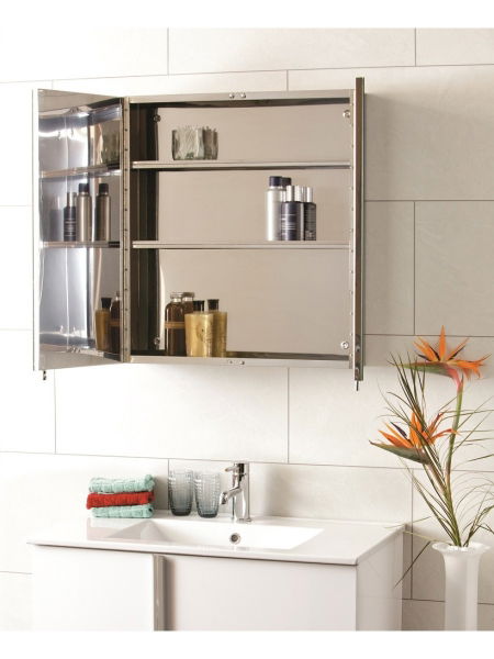 STILO Double Door Mirror Cabinet 600 x 670