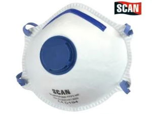 SCAN MOULDED VALVED DISP MASK