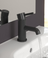 SONAS HARROW BLACK BASIN MIXER